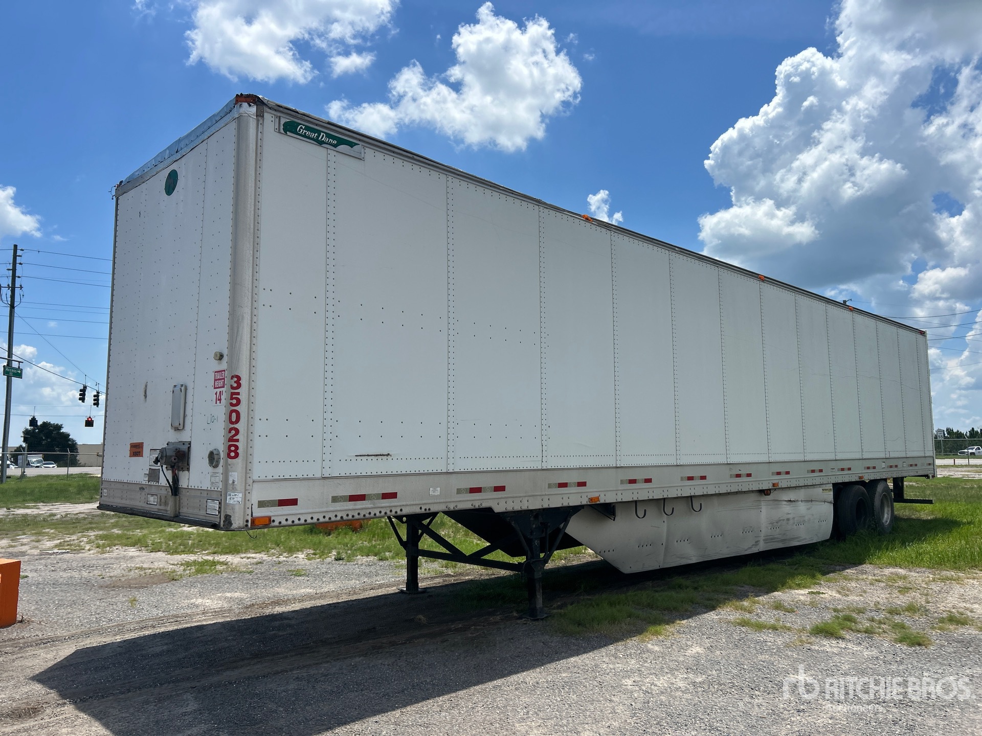 2012 Great Dane CPL331421053 53 ft x 102 in Sliding T/A Van Trailer