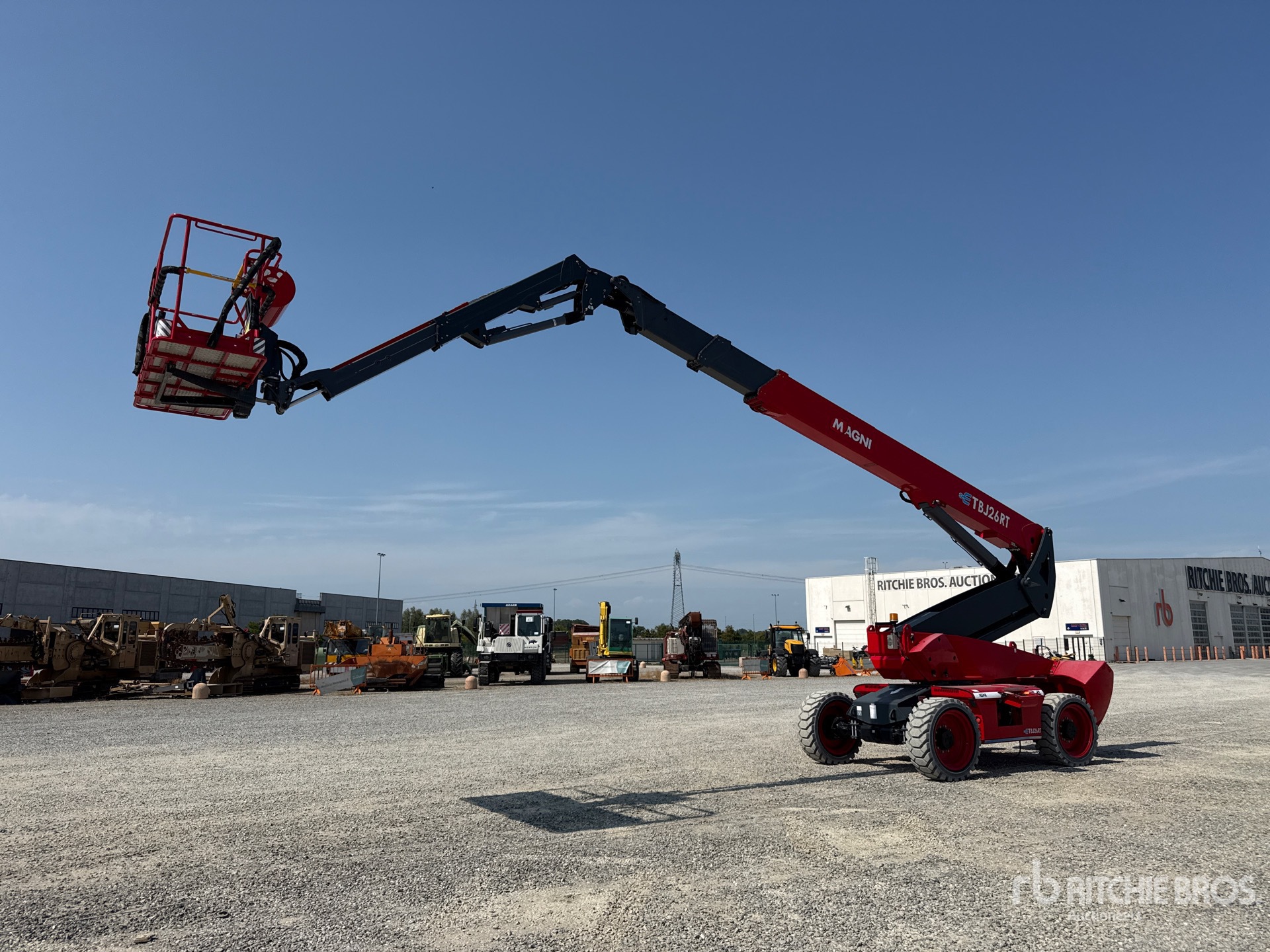 2026 Magni ETBJ26RT Electric Articulating Boom Lift (Unused)