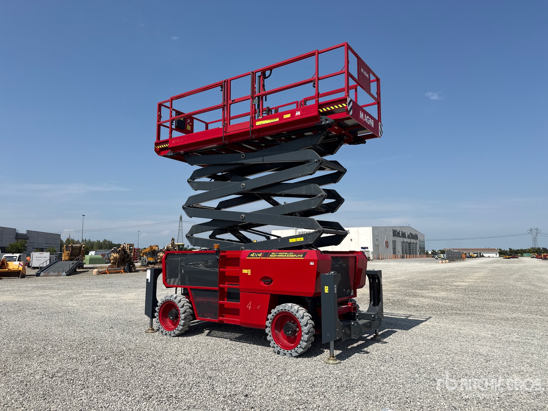 2024 Magni DS1823RTP 4x4 Diesel Scissor Lift (Unused)