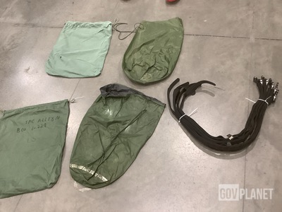 (55) Belts, (53) Clothing Bags, (58) Barracks Bags & Assorted Items