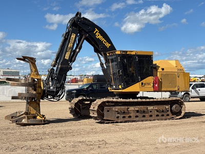 2017 Tigercat 870C Tractor de tala rasa en oruga