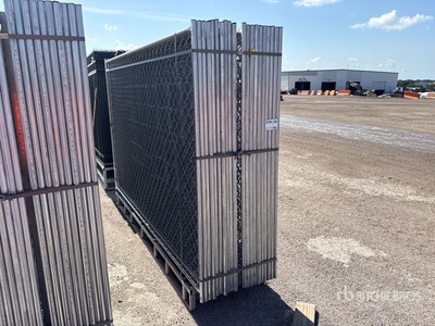 Quantity of (20) 2026 SUNTOP S0610 10 ft x 6 ft Chain Link Temporary Site Fence (Unused)