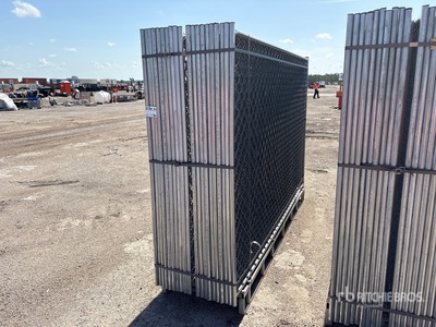 Quantity of (20) 2026 SUNTOP S0610 10 ft x 6 ft Chain Link Temporary Site Fence (Unused)