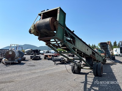 Barber Greene 24 in x 28 ft Portable Stacking Conveyor