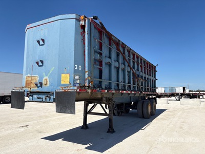 2003 Rogers DT280AY4 28 ft T/A End Dump Trailer
