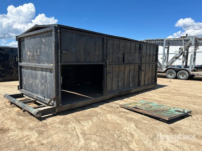 19 ft 30 cyd Skid Mounted Afrolcontainer