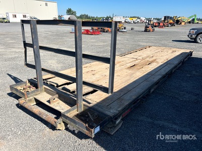 26 ft 9 in Flatbed حاوية التدحرج