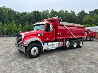 2016 Mack GU713 8x4 Tri/A Dump Truck