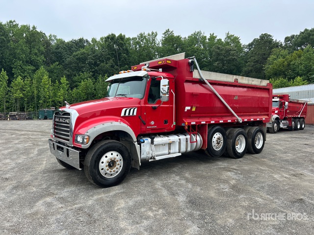 2016 Mack GU713 8x4 Tri/A Dump Truck