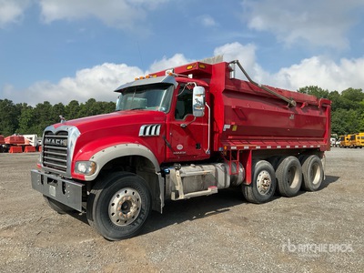 2016 Mack GU713 8x4 Tri/A Dump Truck