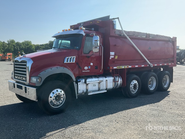 2014 Mack GU713 8x4 Tri/A Dump Truck