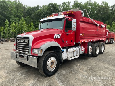 2016 Mack GU713 8x4 Tri/A Dump Truck