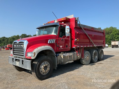 2016 Mack GU713 8x4 Tri/A Dump Truck