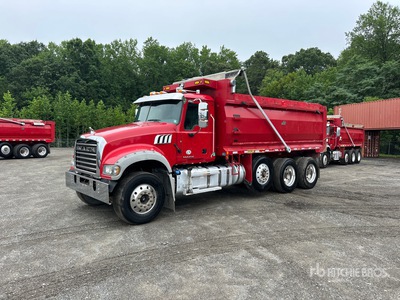 2016 Mack GU713 8x4 Tri/A Dump Truck