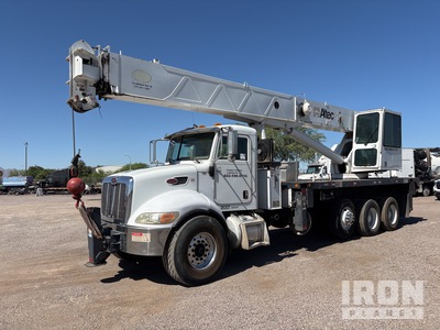 2007 Altec AC38 103S 38 ton Straight Boom on 2007 Peterbilt 340 8x4 Autocarro con braccio sollevamento