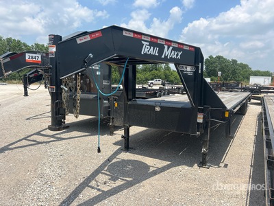 2025 Trailmaxx MAX210S-40 40 ft T/A Gooseneck Remolque Portamaquinaria