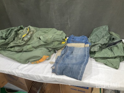 (50) Clothing Bags, (47) Pairs of Pants, (24) Duffel Bags & Assorted Items