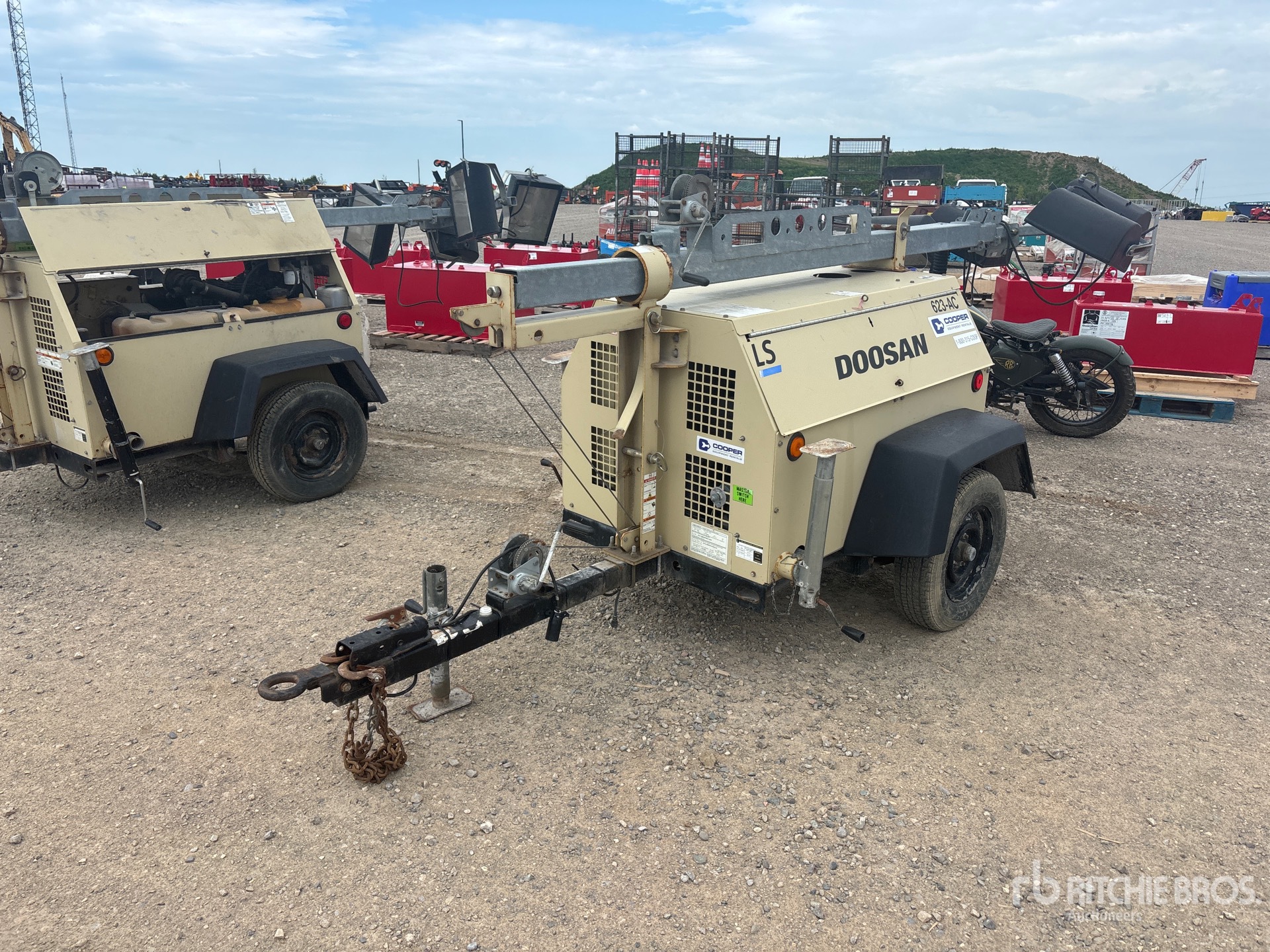 2015 Doosan PPLSLS60HZT4F 19 kW Light Tower