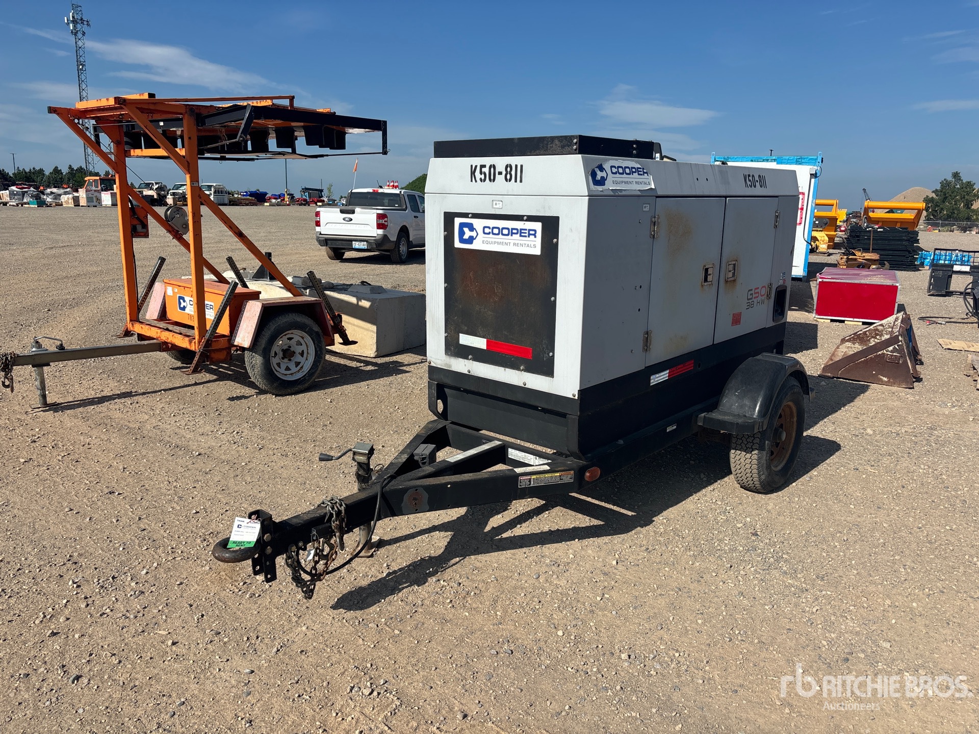 2018 Wacker Neuson G50 38 kW Mobile Generator Set