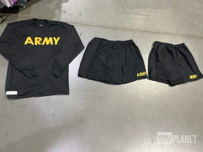 (351) Athlete's T-Shirts & (329) Pairs of Physical Fitness Trunks