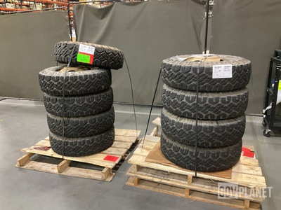 (9) Goodyear LT235/85R16 Tires w/Wheels