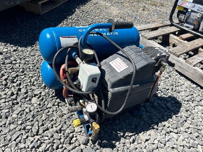 Central Pneumatic Mobile Electric Air Compressor