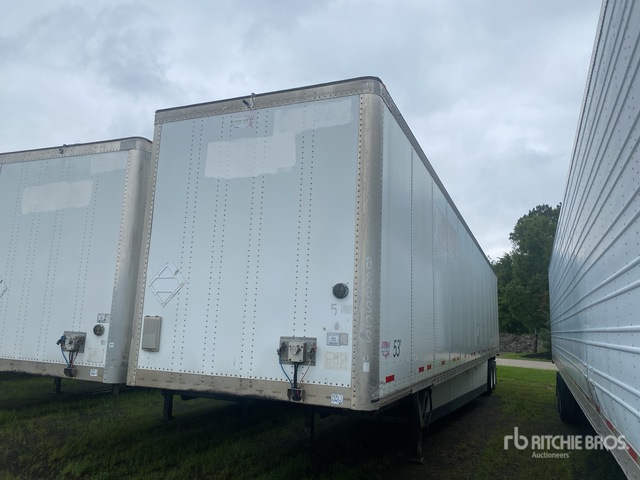 2016 Wabash DVCVHPC 53 ft x 102 in T/A Van Trailer