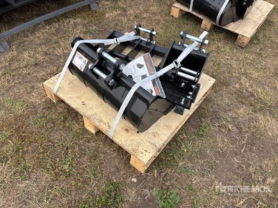 Quantity of (5) 2026 AGT 12EX-SET5 Mini Excavator Attachments (Unused)