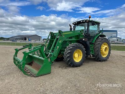 2012 John Deere 6210R 4WD Tractor