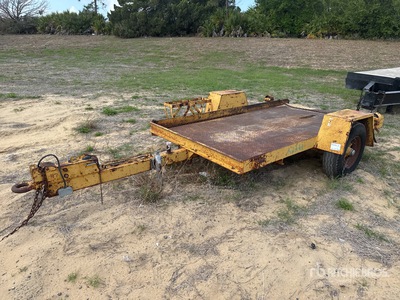 10 ft S/A Equipment Trailer