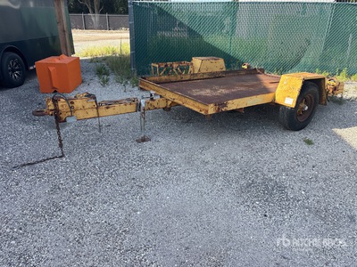 10 ft S/A Equipment Trailer