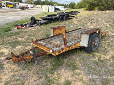 9.5 ft S/A Equipment Trailer