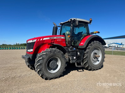 2017 Massey Ferguson 8727 4WD-tractor