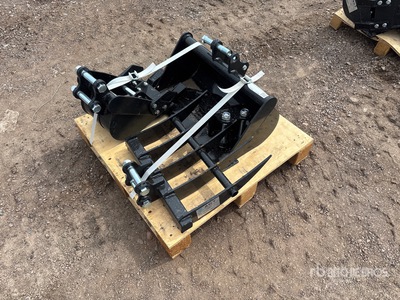 Quantity of (5) 2026 AGT 12EX-SET5 Mini Excavator Attachments (Unused)