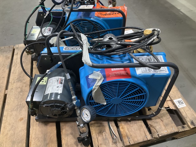 (2) Bauer Compressors JUNIOR II Air Compressors