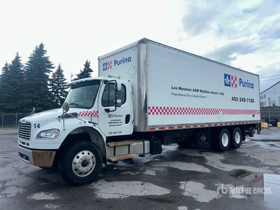 2014 Freightliner M2 106 6x4 Van Truck