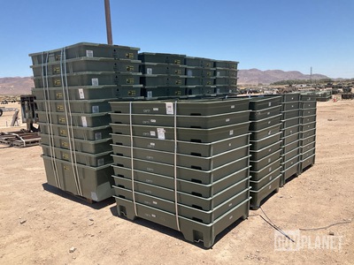 (40) Plastics Research Shipping & Storage Containers