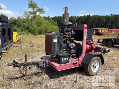 Global 6GSTAP-J4-T-OP-LF Trailer-Mounted Water Pump