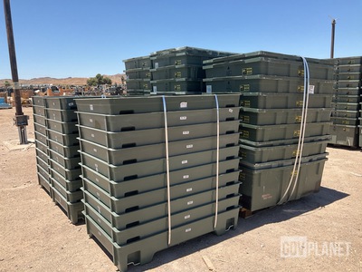 (30) Plastics Research Shipping & Storage Containers
