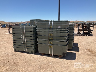 (30) Plastics Research Shipping & Storage Containers