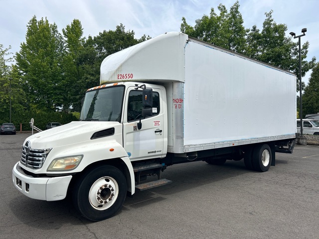2010 Hino 258 4x2 Van Truck