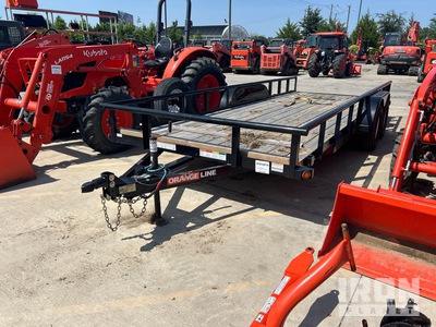 2025 (unverified) Orange Line TU70-20BK4AR2B 20 ft T/A Utility Trailer