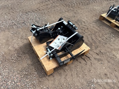 Quantity of (5) 2026 AGT 12EX-SET5 Mini Excavator Attachments (Unused)