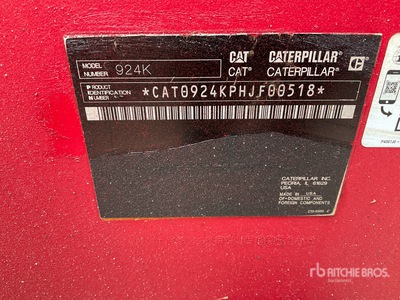 2015 Cat 924K Pala cargadora