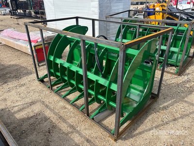 2026 AGT SRR72 72 in Q/C Skeleton Skid Steer Grapple Bucket (Unused)