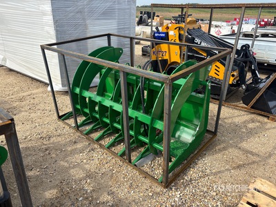 2026 AGT SRR72 72 in Q/C Skeleton Skid Steer Grapple Bucket (Unused)