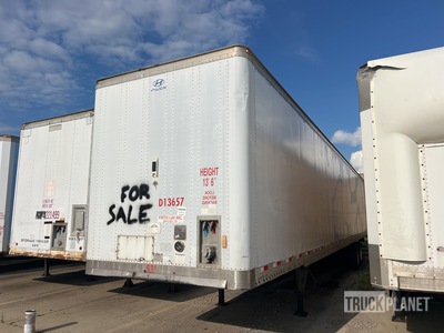 2006 Hyundai 53 ft T/A Van Trailer