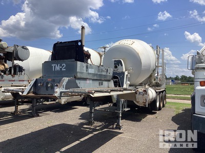 1978 Fruehauf Tri/A Concrete Mixer Trailer