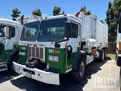2015 Peterbilt 320 6x4 Side Loader Waste Collection Truck