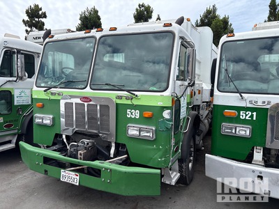 2012 Peterbilt 320 6x4 Side Loader Waste Collection Truck